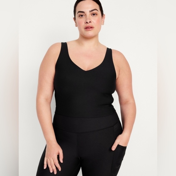 NWT! Black Light Support PowerSoft Longline Sports Bra 💛 - Picture 8 of 8